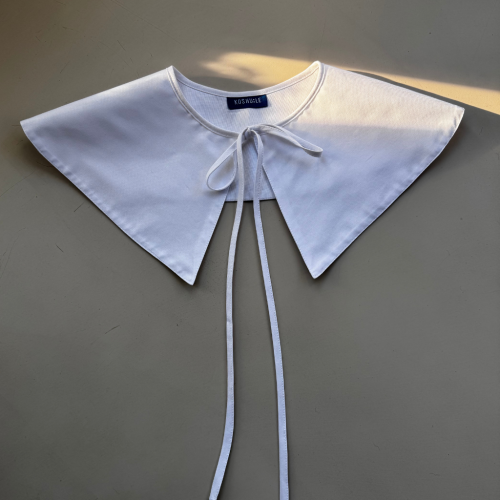 Kołnierzyk OSLO White w kolorze czystej bieli – elegancki dodatek do koszuli