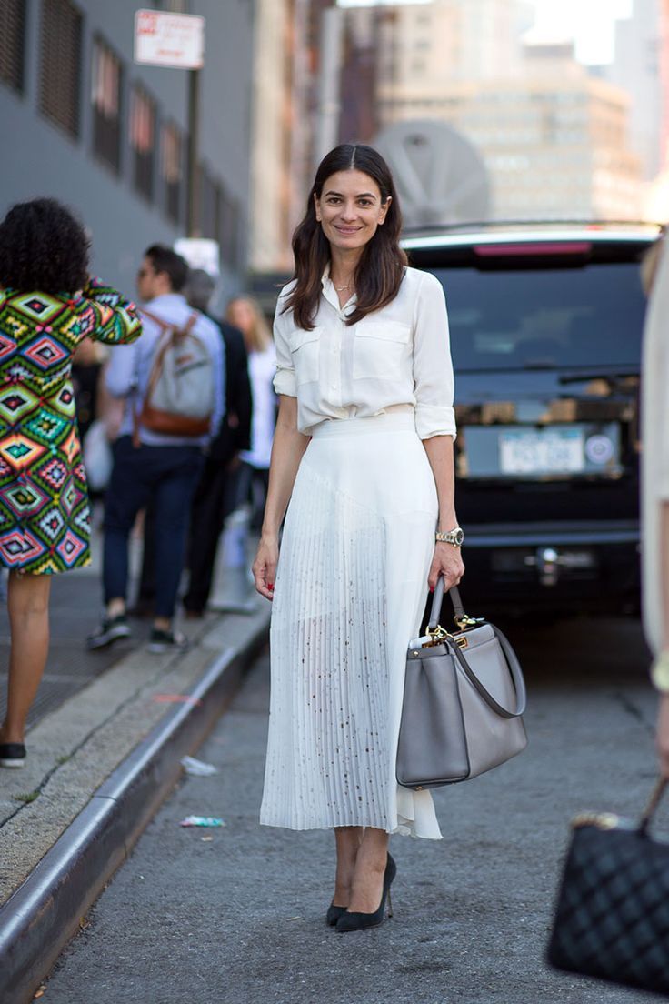 romantic white shirt
