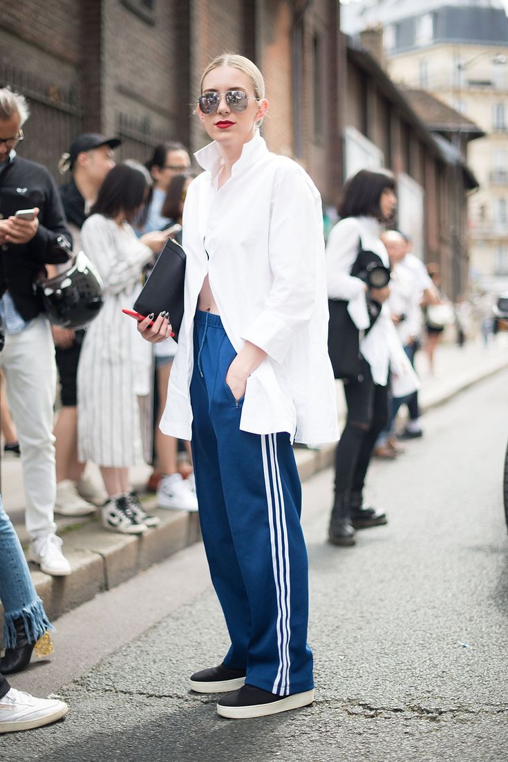 sporty white shirt